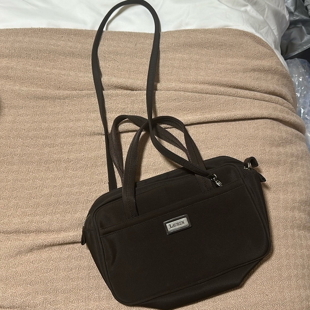 Vintage Brown Ralph Lauren shoulder bag